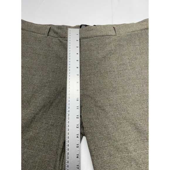 Houston White Men's Plaid Dress Pants Slim Fit Casual Office Trousers XXL - Picture 5 of 13